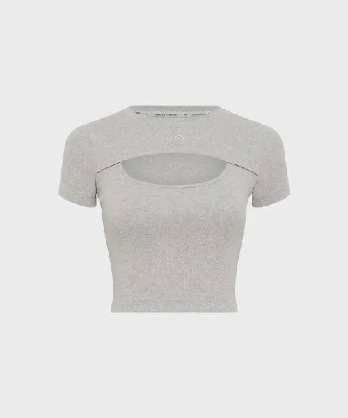  마린세르 반팔 티셔츠 MRSW242PRTS068GR GREY DOM