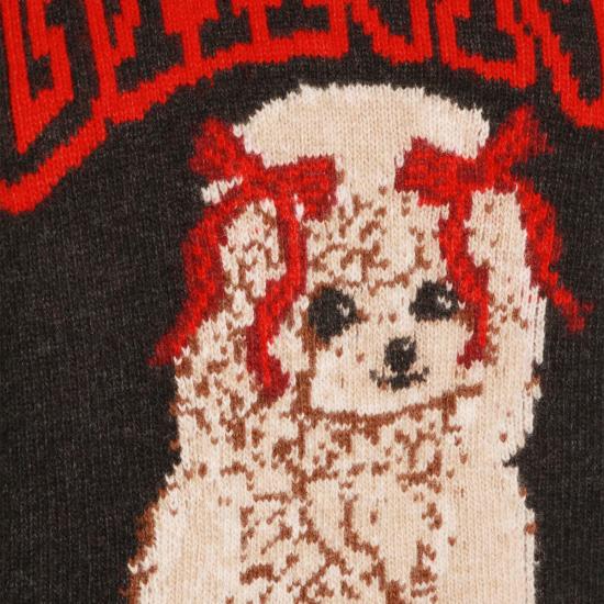 26SS 가니 스웨터 A1070044052 BLACK SAND - GANNI