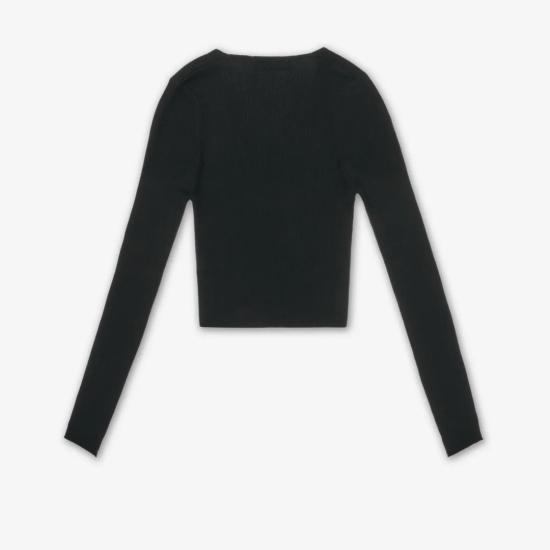 25SS 비비안웨스트우드 Bea 베아 크롭 V넥 가디건 1803004WY003FN401 DOM - VIVIENNE WESTWOOD