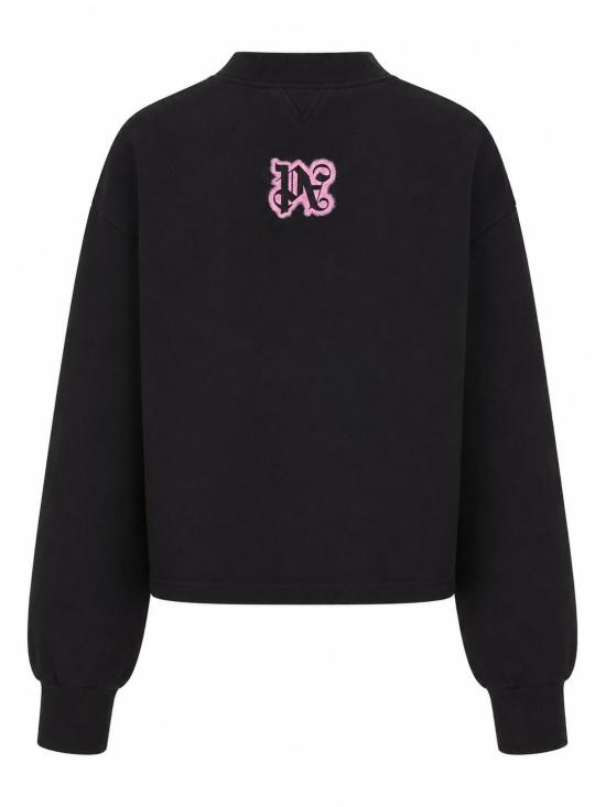 26FW 팜앤젤스 반팔 티셔츠 PWBA05CF25FLE003 1030 BLACK PINK
