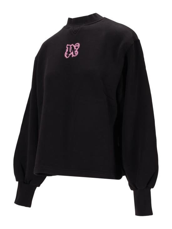 26FW 팜앤젤스 반팔 티셔츠 PWBA05CF25FLE003 1030 BLACK PINK - PALM ANGELS