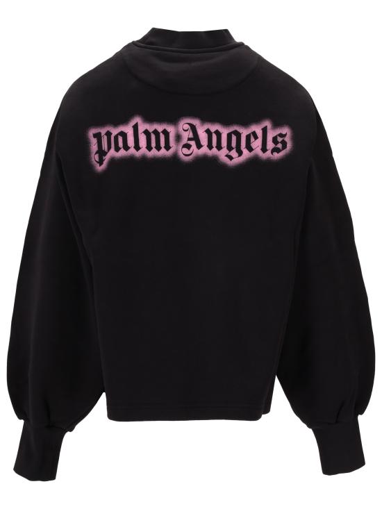 26FW 팜앤젤스 반팔 티셔츠 PWBA05CF25FLE003 1030 BLACK PINK - PALM ANGELS