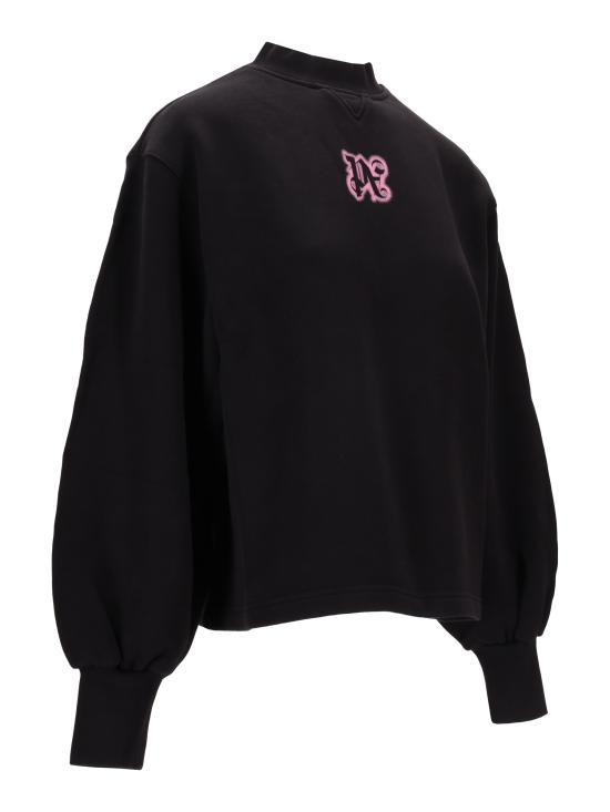 26FW 팜앤젤스 반팔 티셔츠 PWBA05CF25FLE003 1030 BLACK PINK - PALM ANGELS