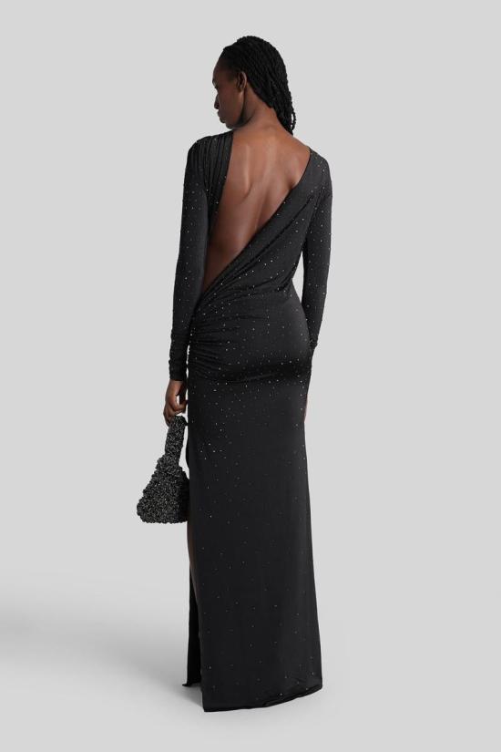 25FW 안다마네 롱 원피스 429306 TM180129D Black - ANDAMANE