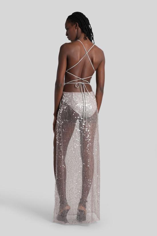 25FW 안다마네 롱 원피스 429296 TM180127A Pink - ANDAMANE