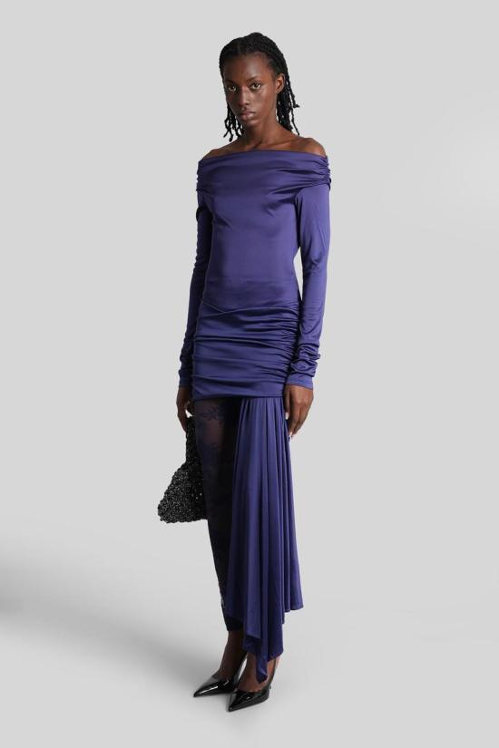 25FW 안다마네 숏 원피스 429307 TM180153A BLUE - ANDAMANE