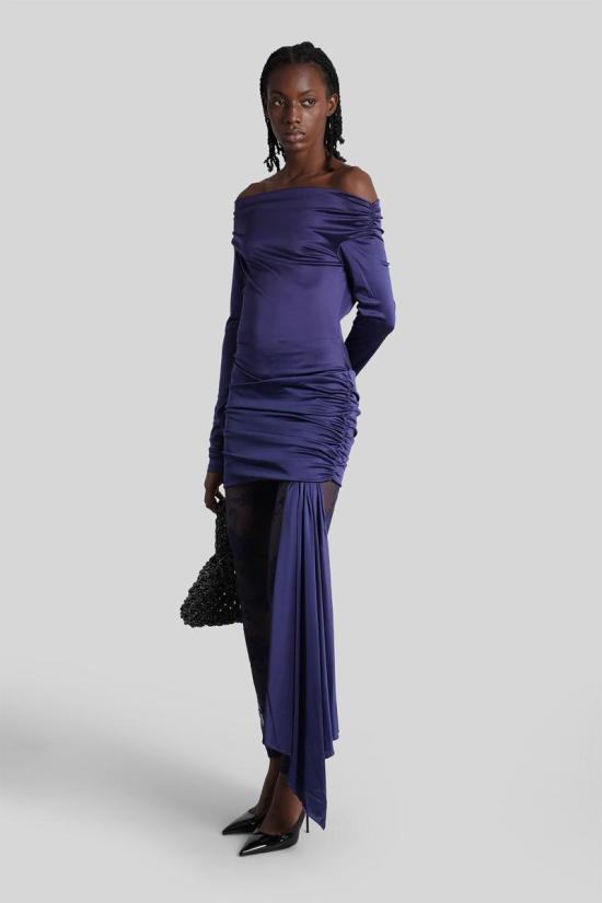 25FW 안다마네 숏 원피스 429307 TM180153A BLUE - ANDAMANE