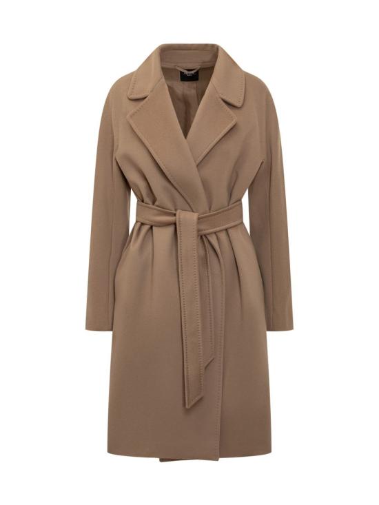 25FW 위켄드막스마라 코르테 코트  2525016062600 006 BROWN