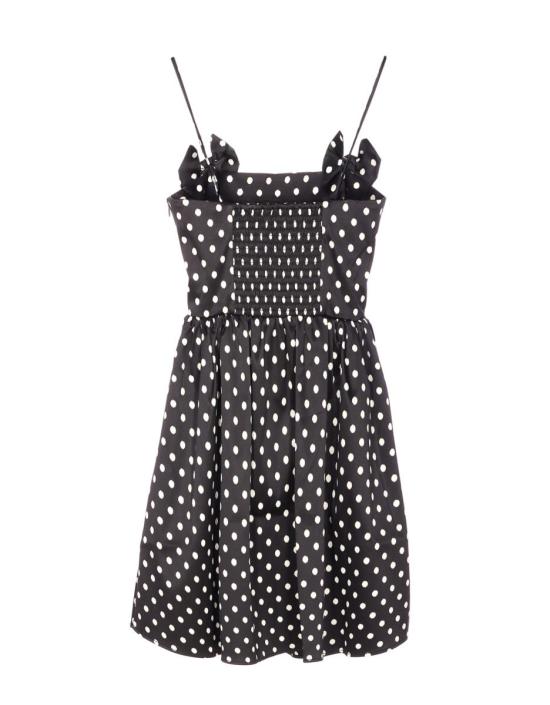 26SS 가니 폴카 도트 새틴 미니 드레스 A1030193099 - GANNI