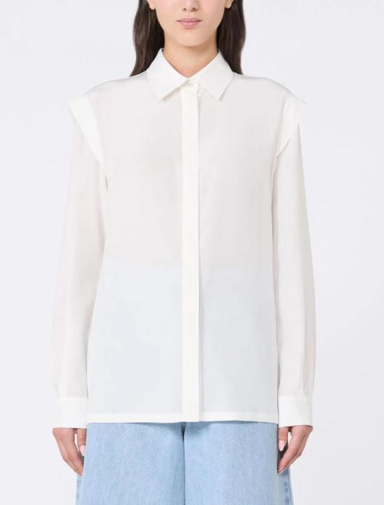 25FW 막스마라 셔츠 2521116101650001 WHITE - MAX MARA