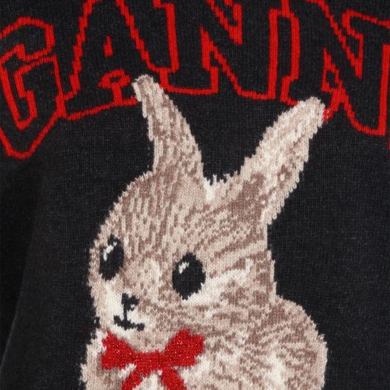 26SS 가니 가디건 A1070047252 Black - GANNI