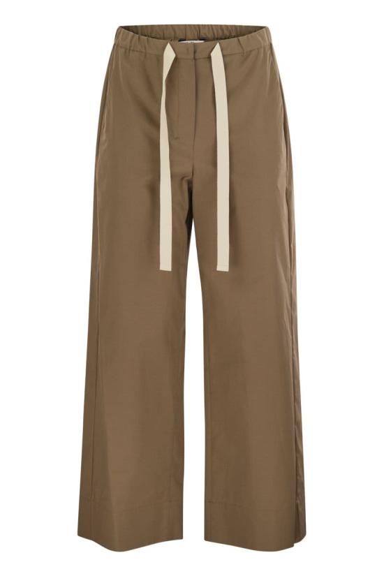 25SS 에스막스마라 스트레이트 팬츠 2519131013600 003 CAMEL