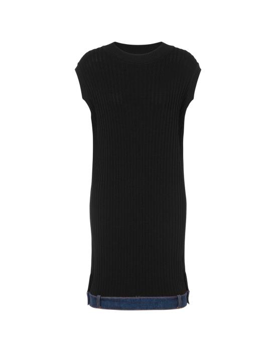  모스키노 숏 원피스 AEF241K104843206AEF1555 Black DOM