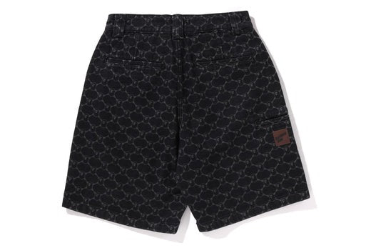  베이프 데님 팬츠 001DSL301302MBLK BLACK DOM - BAPE