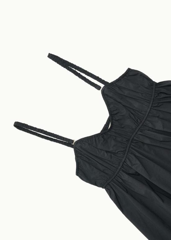  아모멘토 숏 원피스 AM24SSW06DRCHARCOAL DOM - AMOMENTO