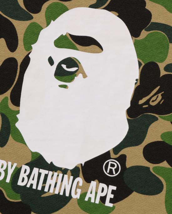  베이프 후드 티셔츠 001PPL801009MGRN GREEN DOM - BAPE