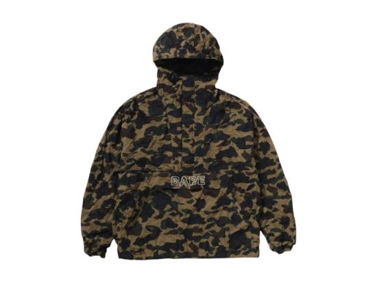  베이프 후드 티셔츠 001LJL301004GRN GREEN DOM