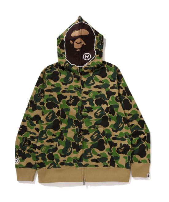  베이프 후드 티셔츠 001ZPL802006LGRN GREEN DOM