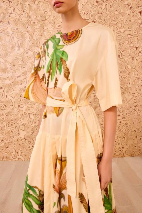  울라 존슨 롱 원피스 아닐린 드레스 - ULLA JOHNSON