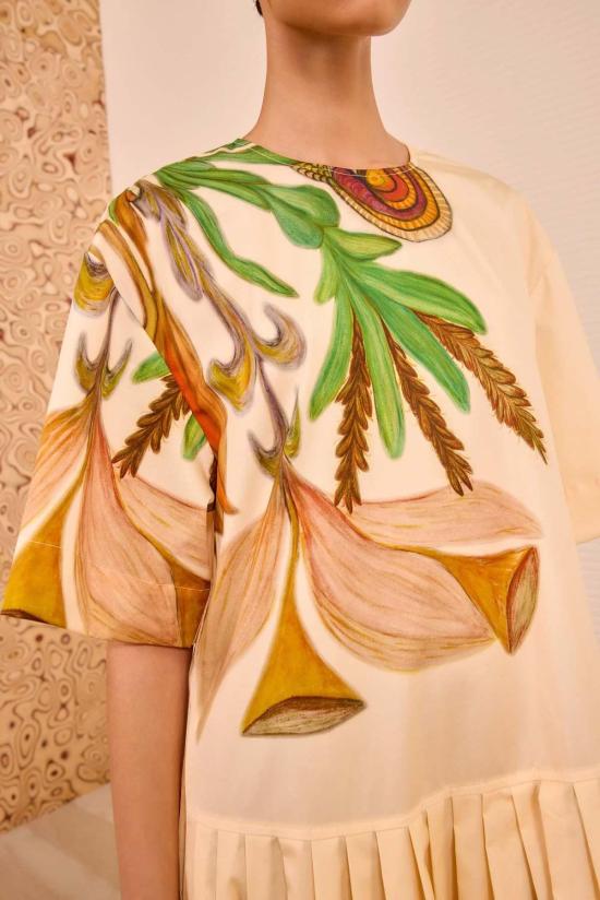  울라 존슨 롱 원피스 아닐린 드레스 - ULLA JOHNSON