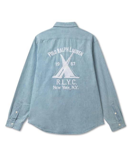 24FW 폴로 랄프로렌 긴팔 셔츠 MNPOWOV16823756 400 DOM - POLO RALPH LAUREN