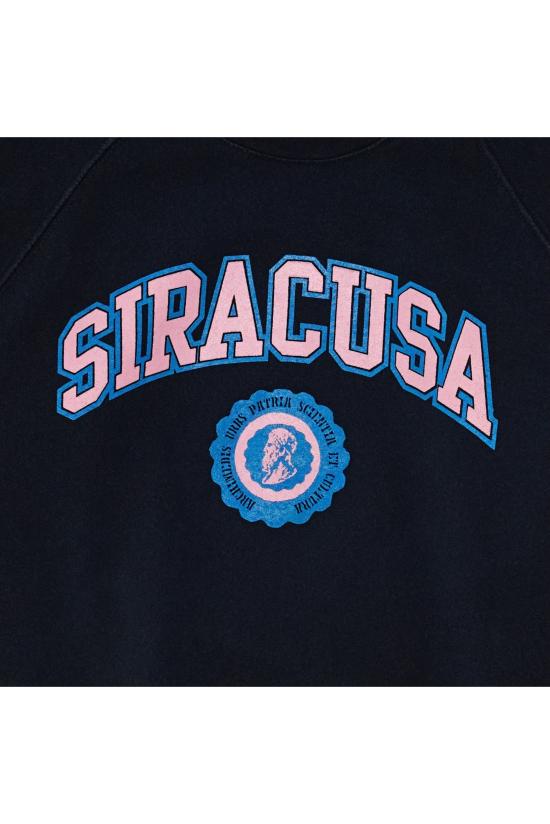 25FW 와일드 동키 긴팔 티셔츠 WIDU252MRSW010NV DOM - WILD DONKEY