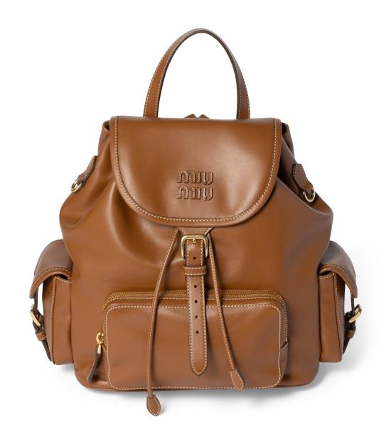  미우미우 토트백 5BZ043 2CRW F0046 BROWN DOM