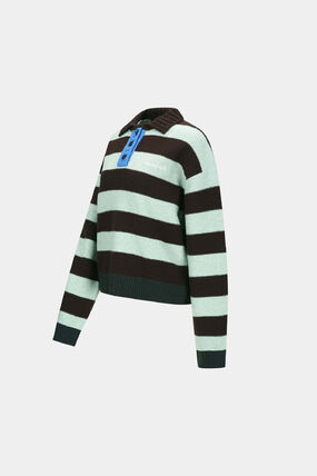  앤더슨벨 후드 티셔츠 atb1385w BROWN JADE C anderssonbell 10754 DOM - ANDERSSON BELL