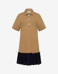 25FW 모스키노 숏 원피스 AEF252K104608219AEF1084 Brown DOM