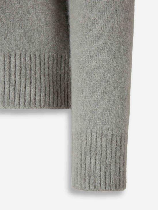 25FW 아미 스웨터 UPL408 KN0135 058GREY OFF WHITE - AMI