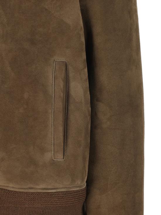 25FW 생로랑 무톤 837294YC2TB3352 AI25 KAKI FONCE - SAINT LAURENT