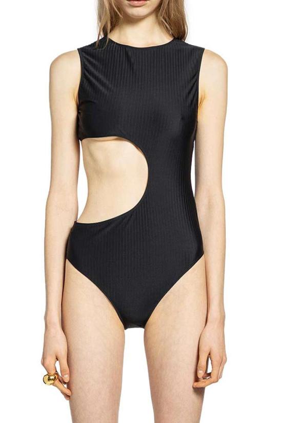 25FW 알라이아 비키니 수영복 AA9W0075J084B 995 Black