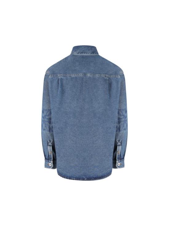 26SS 로에베 긴팔 셔츠 H526Y1DW275475 P26 MID BLUE DENIM - LOEWE