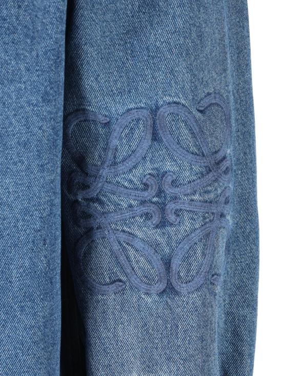 26SS 로에베 긴팔 셔츠 H526Y1DW275475 P26 MID BLUE DENIM - LOEWE