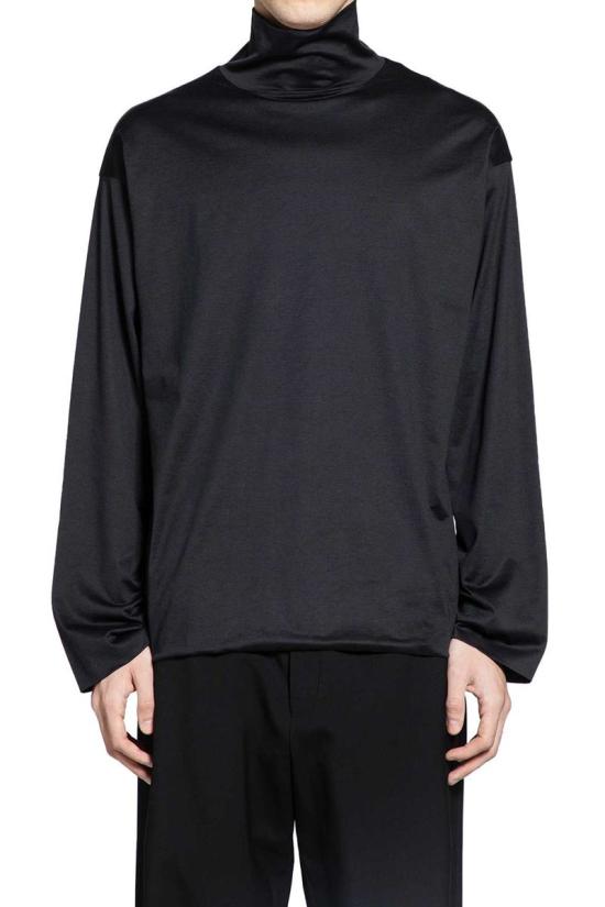 25FW 더로우 터틀넥 1159K704 BLK Black