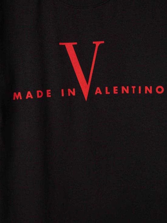 26SS 발렌티노 가라바니 긴팔 셔츠 8V3MG16PBAQ 0NRNERO ROSSO Black - VALENTINO GARAVANI