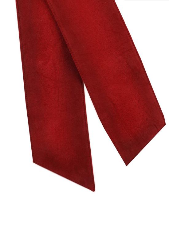 25FW 프라다 본디드 스웨이드 자켓  55858173BF0041 AI25 Red - PRADA