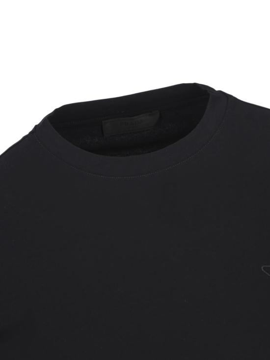 26SS 프라다 반팔 티셔츠 UJN712152YF0002 P26 Black - PRADA