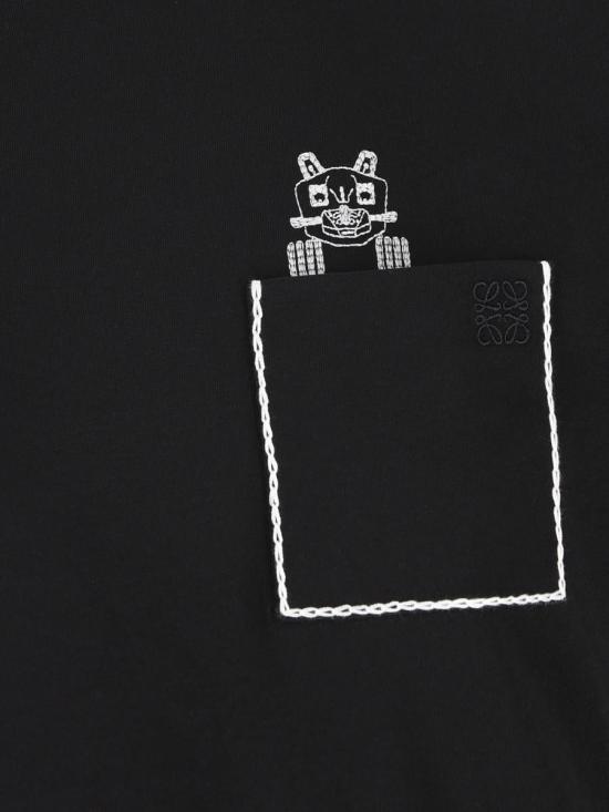 26SS 로에베 반팔 티셔츠 S359AJ2X031100 P26 Black - LOEWE