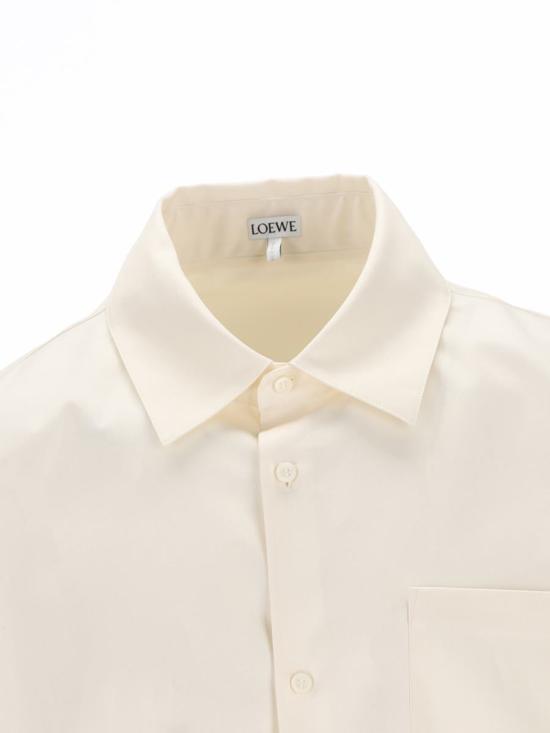 26SS 로에베 긴팔 셔츠 H526Y05XAN2370 P26 Beige - LOEWE