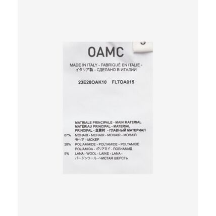  오에이엠씨 스웨터 23E28OAK10FLTOA015750 DOM - OAMC