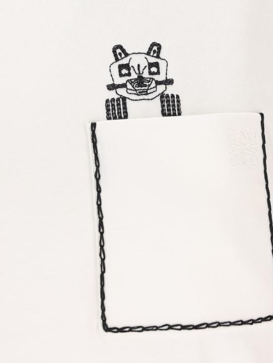 26SS 로에베 반팔 티셔츠 S359AJ2X032100 P26 WHITE - LOEWE