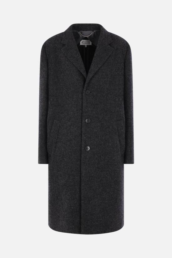 25FW 마르지엘라 코트 S51AA0360M35567855M MELANGE CARBON