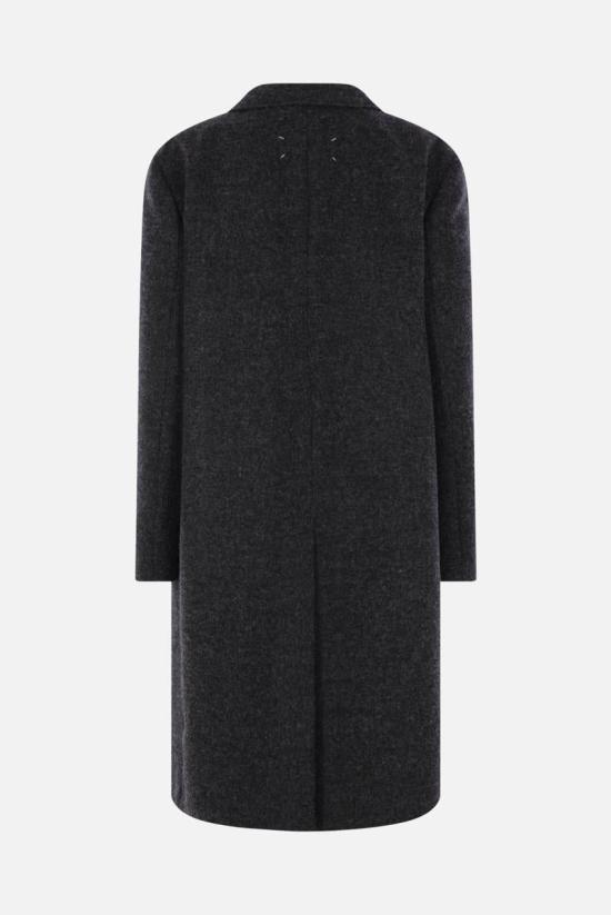 25FW 마르지엘라 코트 S51AA0360M35567855M MELANGE CARBON - MAISON MARGIELA