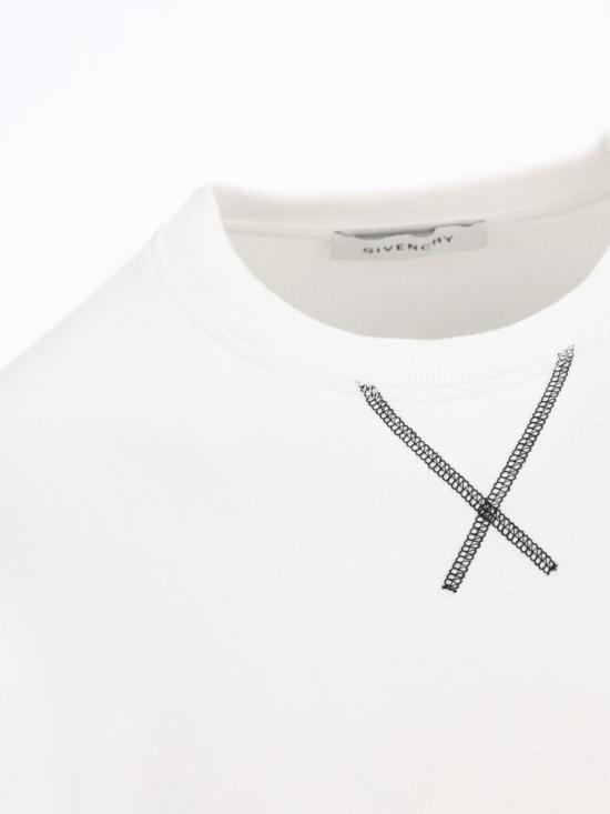 26SS 지방시 스웨터 BMJ0P63YS1100 P26 WHITE - GIVENCHY