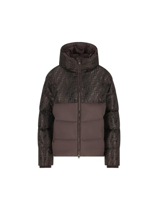 25FW 펜디 숏패딩 FAN226AT91F1T6H AI25 DARK BROWN25