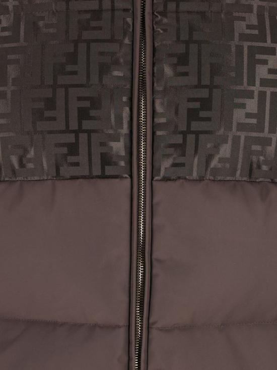 25FW 펜디 숏패딩 FAN226AT91F1T6H AI25 DARK BROWN25 - FENDI