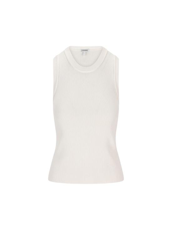 26SS 로에베 민소매 티셔츠 S359Y55K512100 P26 WHITE