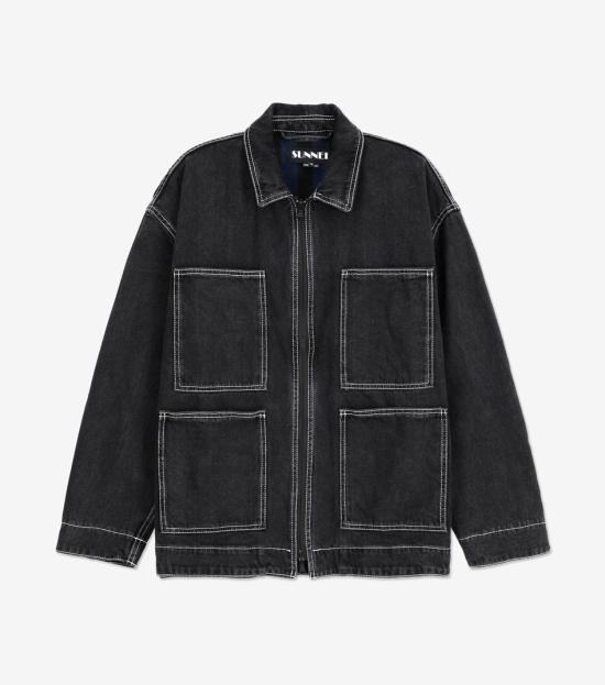  써네이 데님 자켓 MRTWMSHR016DEN0127628 DOM