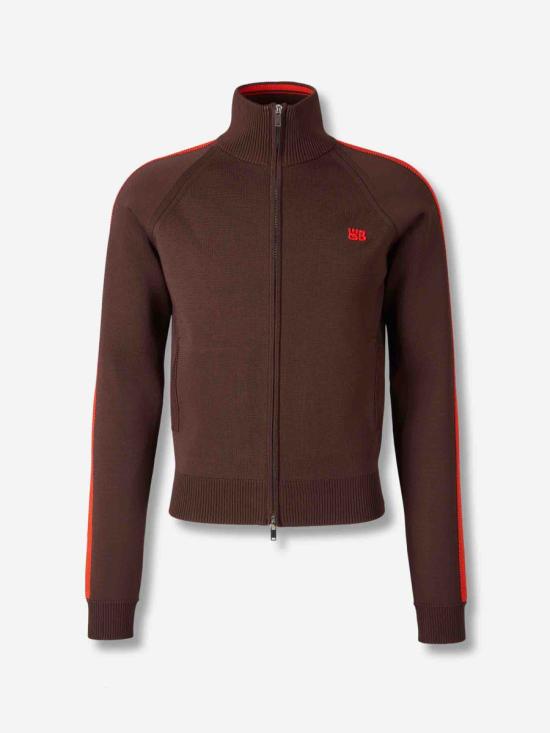 25FW 웨일즈보너 스웨터 UA25KN01 VI05 801BROWN Brown